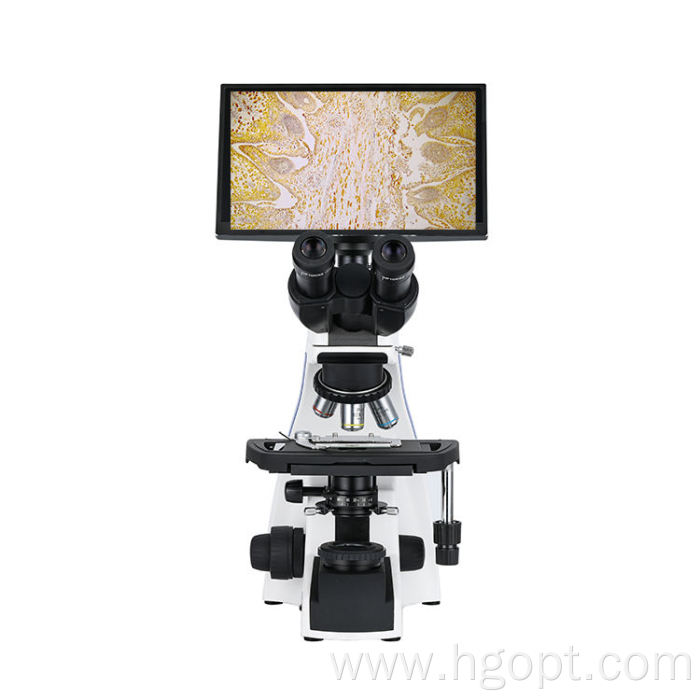 Biological Binocular Microscope with 5MP Camera